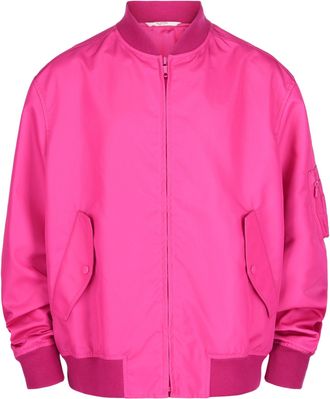 Valentino Nylon Bomber Jacket