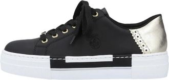 Rieker Sneaker - Dames - Schoenen - Zwart - Maat: 37 EU