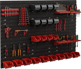OEM Tablero De Herramientas Para Taller De 117x78 Cm + 21 Bandejas