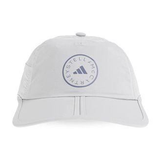 adidas Adidas by Stella McCartney, Caps, female, Gray, Size: ONE SIZE Run Cap