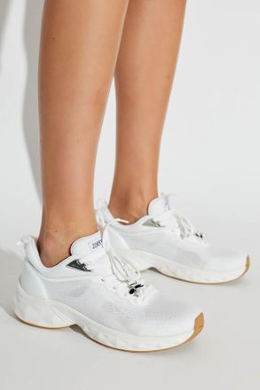 Jimmy Choo London Diamond Run Sports Shoes, Womens, White
