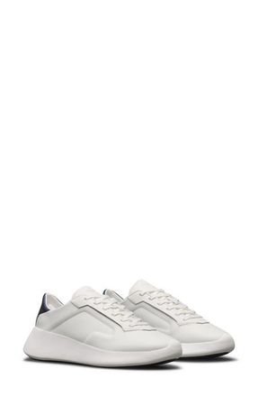 Wolf & Shepherd Toro Classic Sneaker in White Navy /White at Nordstrom, Size 10.5