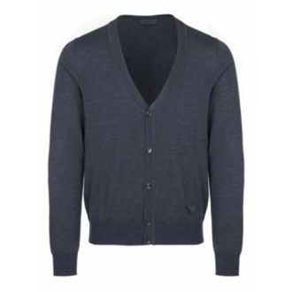 Emporio Armani Heren, Truien, Grijs, Maat: XL