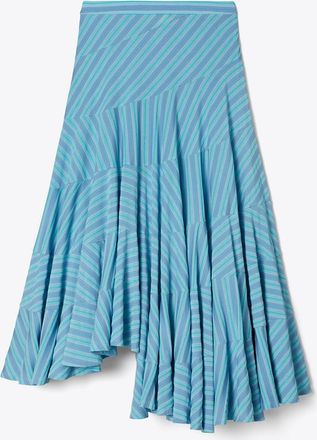 Tory Burch Womens Asymmetric Jersey Skirt, size 18