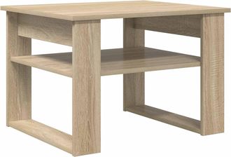 vidaXL Mesa De Caf&eacute; Roble Sonoma 64 X 54 X 44 Cm Madera De Ingenier&iacute;a Vidaxl
