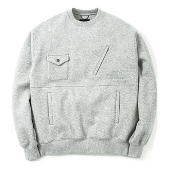 The North Face X Invincible FW22 Pocket Sweater Grey NF0A83OD-E2L