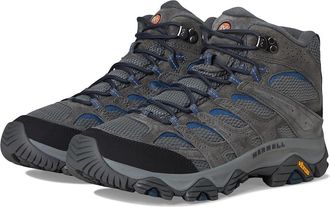 Merrell Moab 3 Mid Mens Shoes Granite : 10.5 W, Textile/Leather