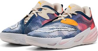 Puma All-Pro Nitro 2 Hooptopia Basketball Shoes UK 10.5 Blue