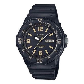 Casio Mens CASIO YOUTH Sports quartz Watch Mens Black Analog MRW-200H-1B3