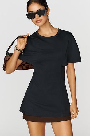 Anthropologie Maeve Structured Ponte Tunic Top