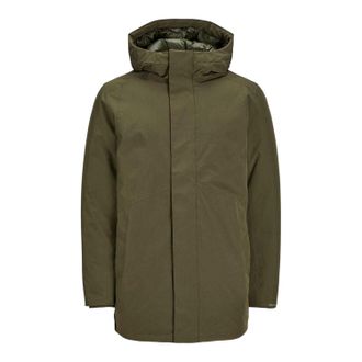 Jack & Jones Jack And Jones Keen-parka voor heren (Druivenblad)