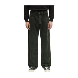 Aries Heren, Jeans, Groen, Maat: W34 Katoen
