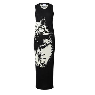 Moschino Knitted Dresses, female, Black, Size: M Moschino Jeans Dresses