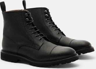 Scarosso Jackie Boots in Black - Calf at Nordstrom, Size 43.5