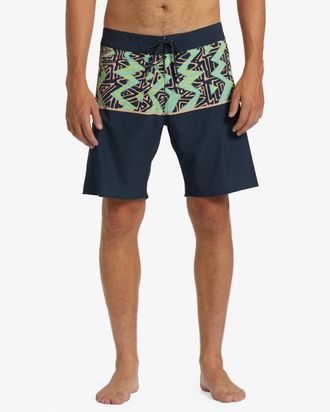 Billabong Boardshorts BILLABONG Fifty50 Airlite, Herren, Gr. 33(M/L), blau (dunkelblau), 71% Polyester, 19% Polyester, 10% Elasthan, Hosen Boardshorts