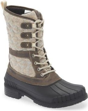 kamik Sienna 3 Waterproof Lace-Up Boot in Gray at Nordstrom Rack, Size 11