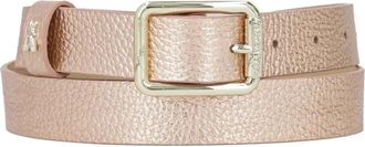 Patrizia Pepe Cintura con finitura metallizzata - Rosa