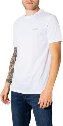 Emporio Armani Mens Armani Exchange Milano / New York T-Shirt in White