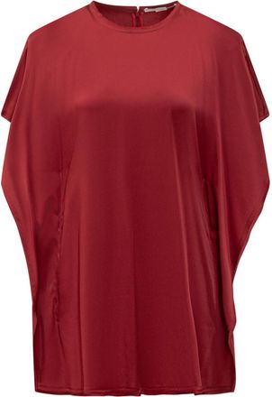Stella McCartney Red Round Neck Mini Dress