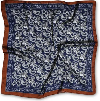 Belle & Bloom Library Romance Fashion Scarf in Navy at Nordstrom