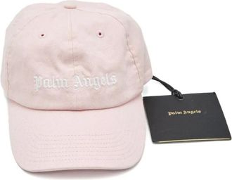 Palm Angels Honkbalpet met geborduurd logo - Roze