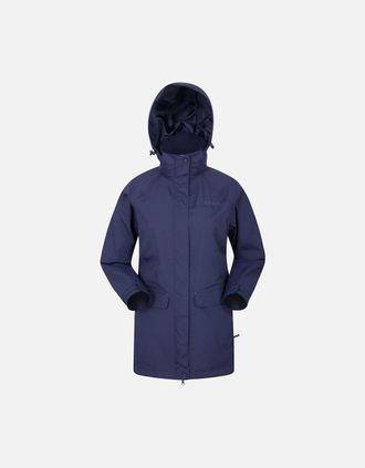 Mountain Warehouse Womens Mountain Warehouse Womens/Ladies Glacial Extreme Waterproof Jacket - Navy - Size: 20