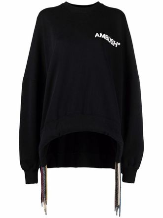 AMBUSH Felpa con logo - Nero
