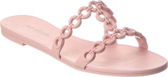 Aquazzura Dnu Cost Aquazzura Infinity Chain Jelly Sandal