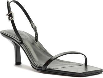 Schutz Judith Slingback Sandal in Black at Nordstrom, Size 9.5