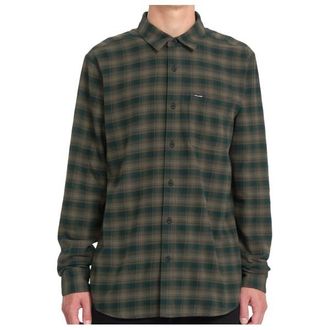 Volcom Caden Plaid L/S Hemd f&uuml;r Herren | grau