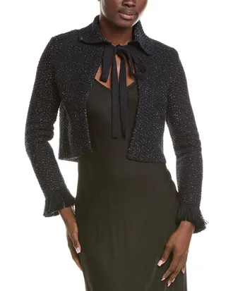 Oscar De La Renta Knit Jacket