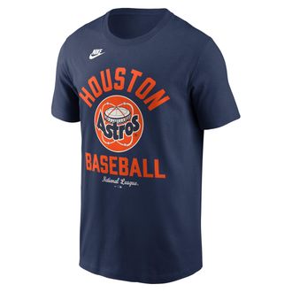 Nike Houston Astros Cooperstown Nike Mens MLB T-Shirt in Blue | N19944BHST-079