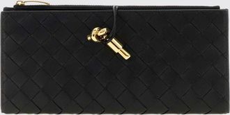 Bottega Veneta Portafoglio Continental Andiamo in nappa intrecciata