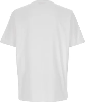 Diesel Mens T-Shirt T-Adjust-Od White Cotton T-Shirts And Polos