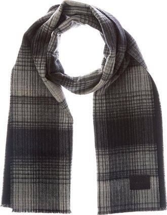 Vince Doubleface Salton Plaid Scarf