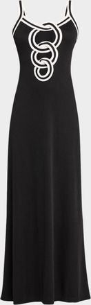 CHRISTOPHER ESBER Multi Verner Linked Chain Dress
