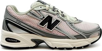 New Balance Pink Granite Synthetic Mesh Sneaker