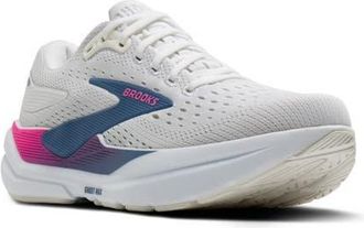 Brooks Ghost Max 3 Running Shoe in White/Moonlight/Pink at Nordstrom, Size 11.5