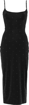 MC2 Saint Barth Abito con strass - Nero