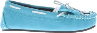 Lamofootwear Womens Alita Slip-On Moccasins In Turquoise