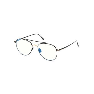 Tom Ford Glasses, unisex, Black, Size: 53 MM Ft6040-B