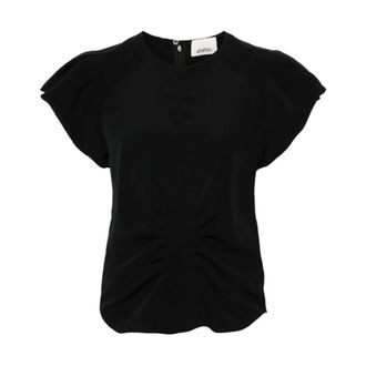 Isabel Marant Dames, Blouses & Shirts, Zwart, Maat: XS Poliester
