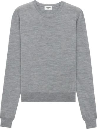 Saint Laurent Mujer, Jerseys, Gris, Talla: S
