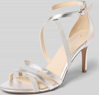 Tamaris Tamaris Sandalen in schimmernder Optik in Silber, Gr&ouml;&szlig;e 37