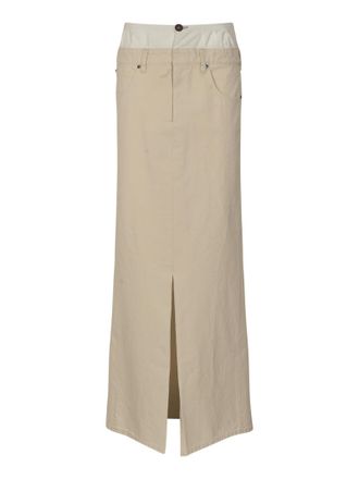 Maison Margiela Buttoned Long Skirt