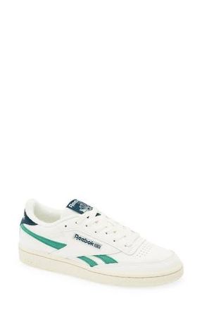 Reebok Club C Revenge Vintage Sneaker in Chalk/green/vintagechalk at Nordstrom Rack, Size 5
