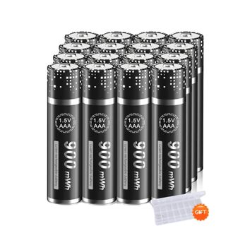 OEM Bater&iacute;as Recargables De Iones De Litio, Cargador Inteligente De 8 Ranuras, Compatibilidad Vers&aacute;til, Color Plata
