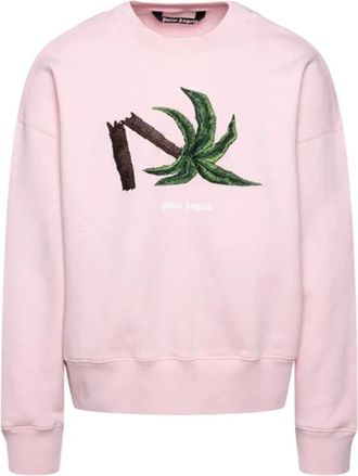 Palm Angels Accessories - Heren - Sweatshirts - Roze - XL - Hoodies & sweatvesten