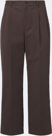 The Row Nesper cotton canvas straight pants