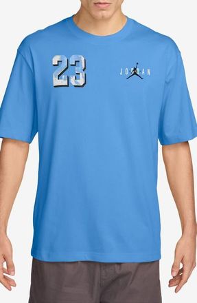 Nike Jordan Varsity Graphic T-Shirt in University Blue/White at Nordstrom, Size Xx-Large